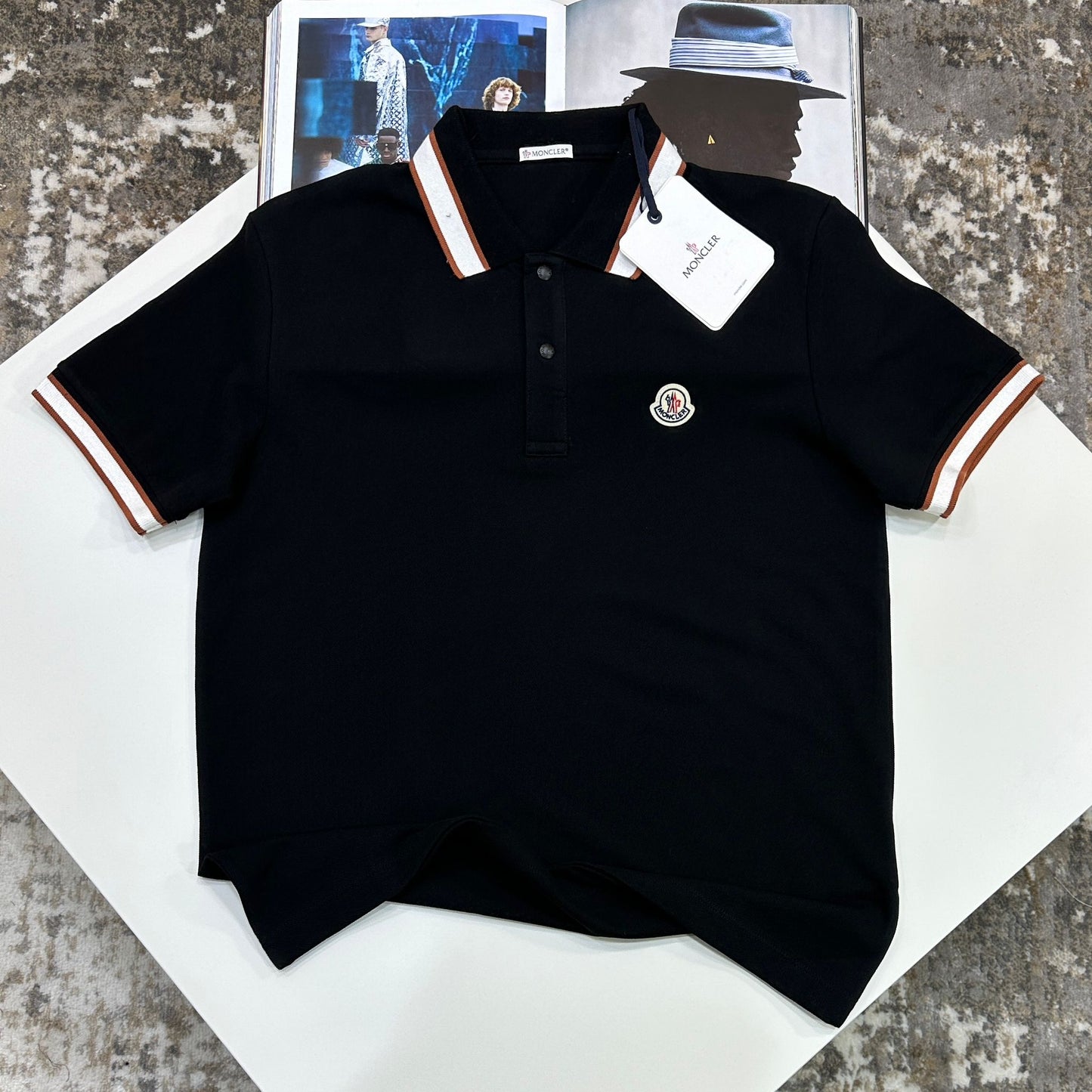MNCLR POLO - BLACK