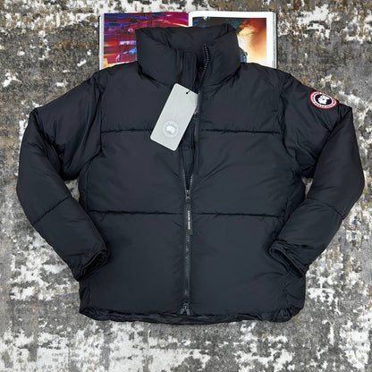 CG PUFFER JACKET - BLACK