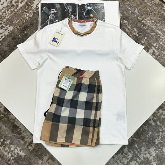 BURB T-SHIRT - WHITE