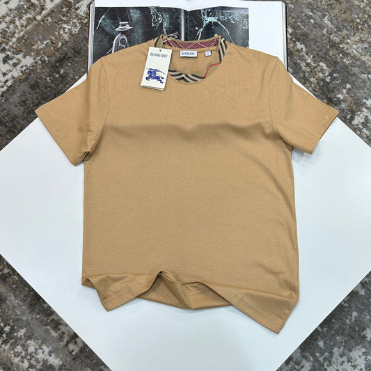 BURB T-SHIRT - FLAX