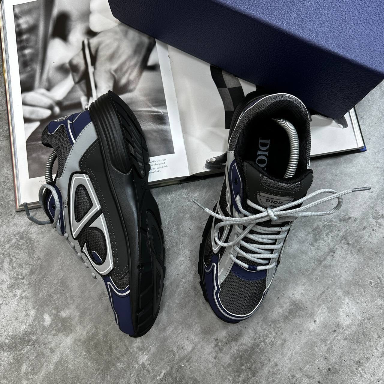 B30 TRAINER - BLACK - NAVY