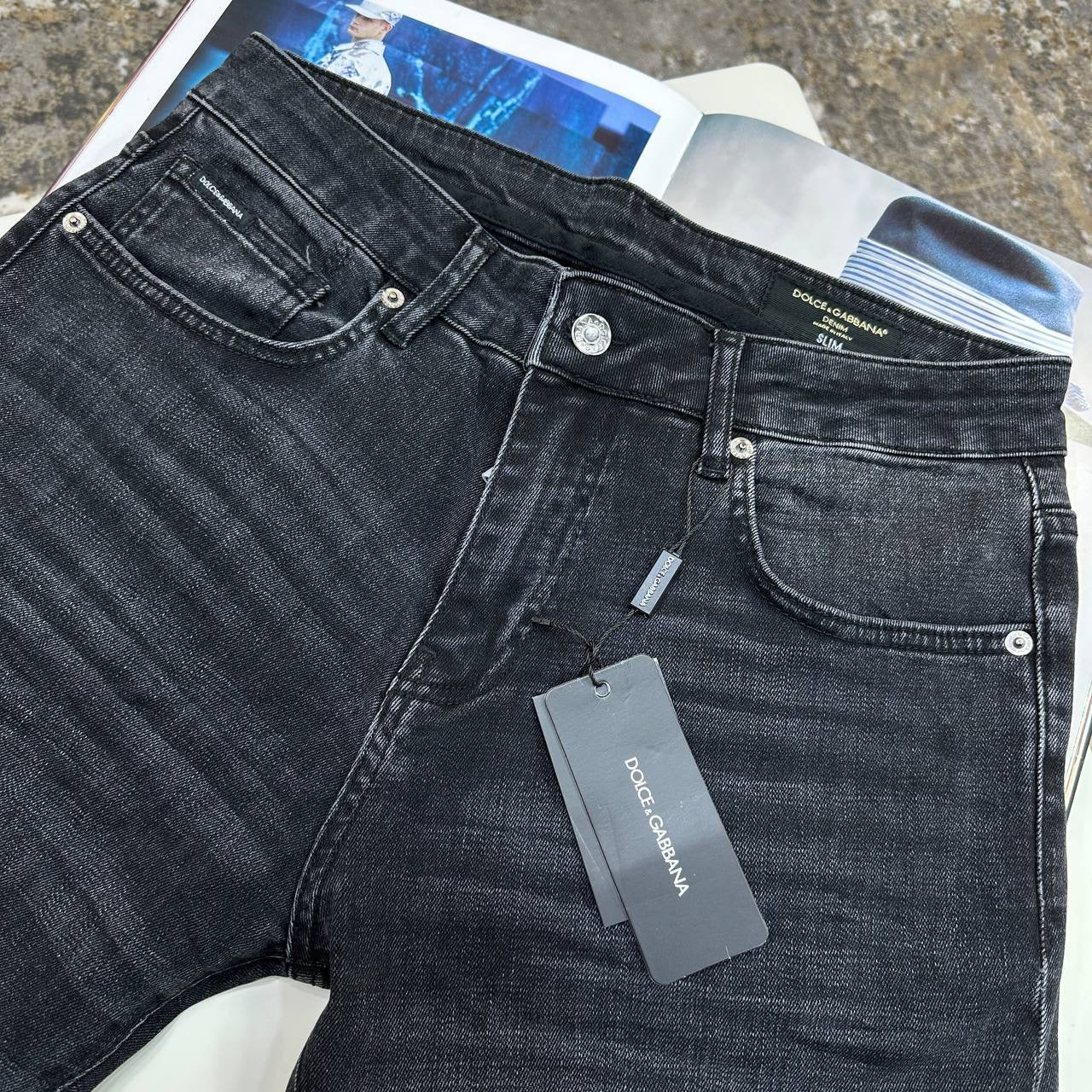 DG JEANS  -BLACK