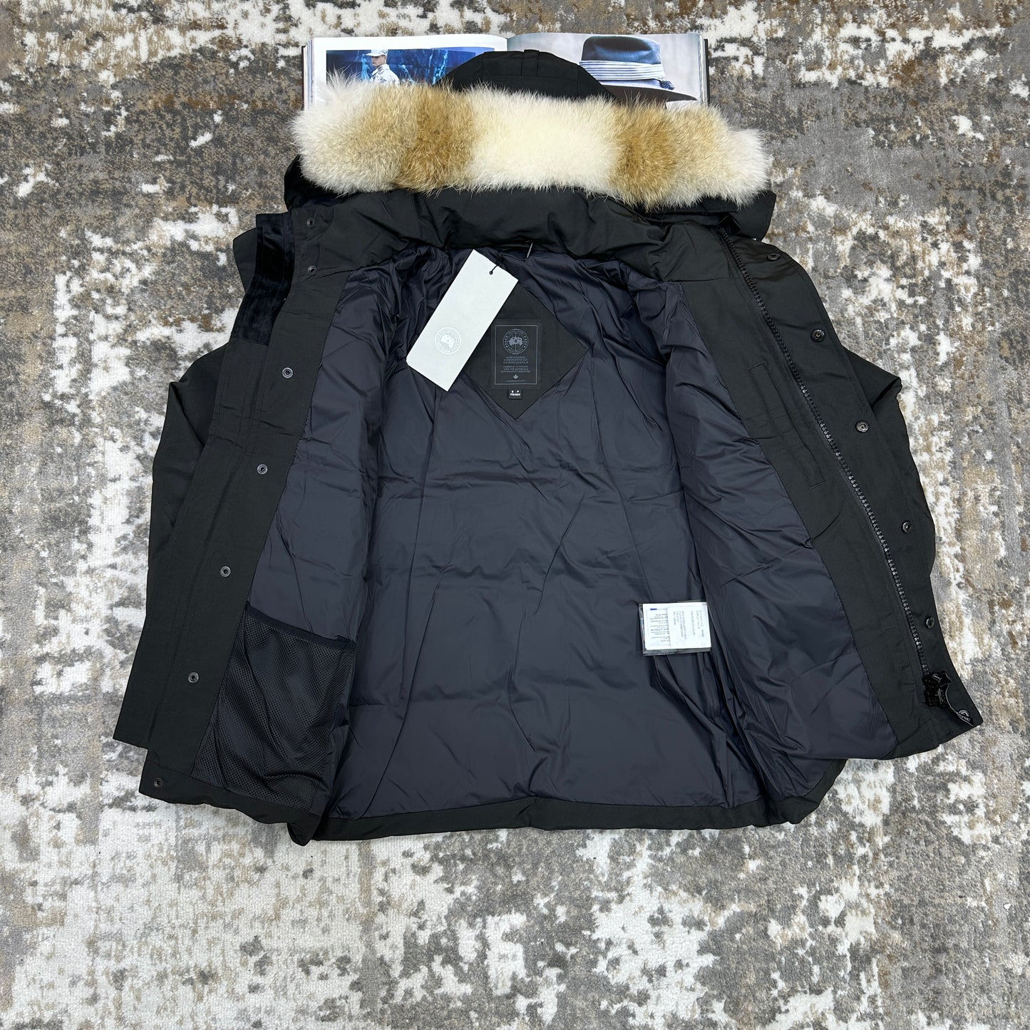 CG WYNDHAM  JACKET -BLACK
