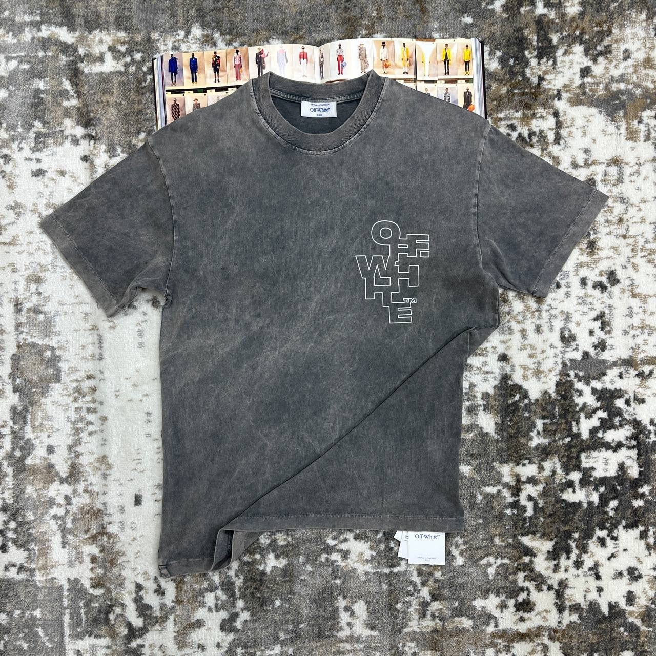 OFF W T-SHIRT BLACK