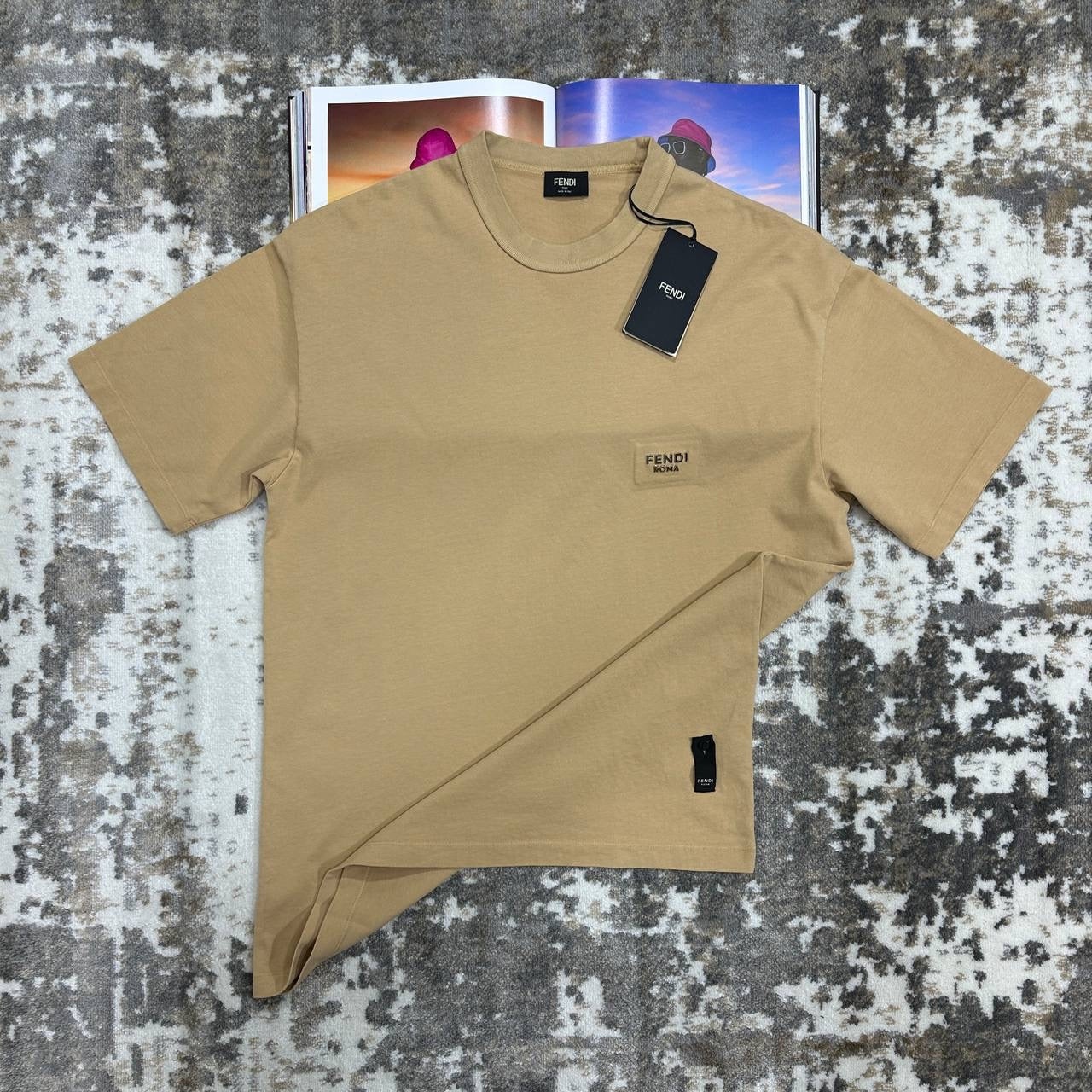 FNDI T-SHIRT BEIGE