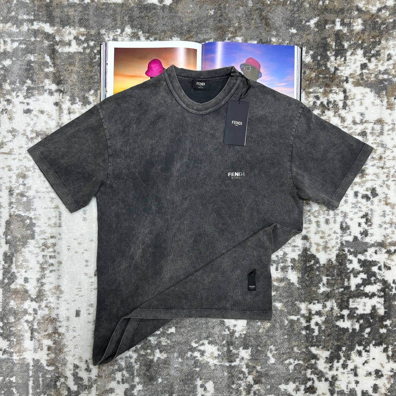 FNDI T-SHIRT BLACK