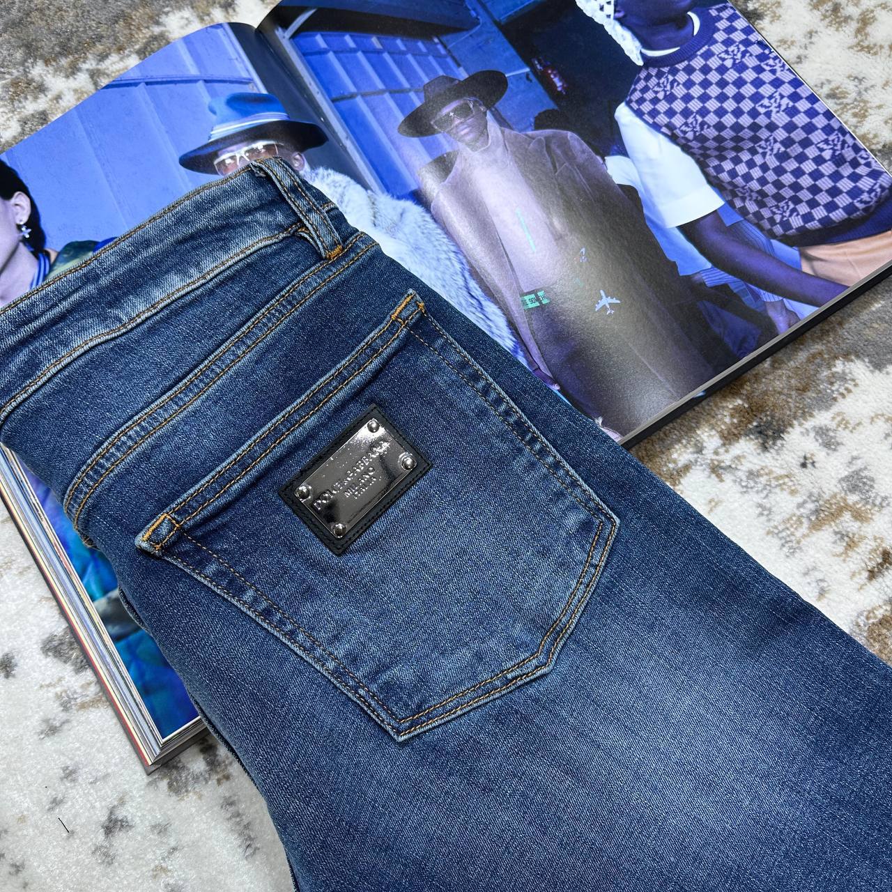 D&G JEANS-BLUE