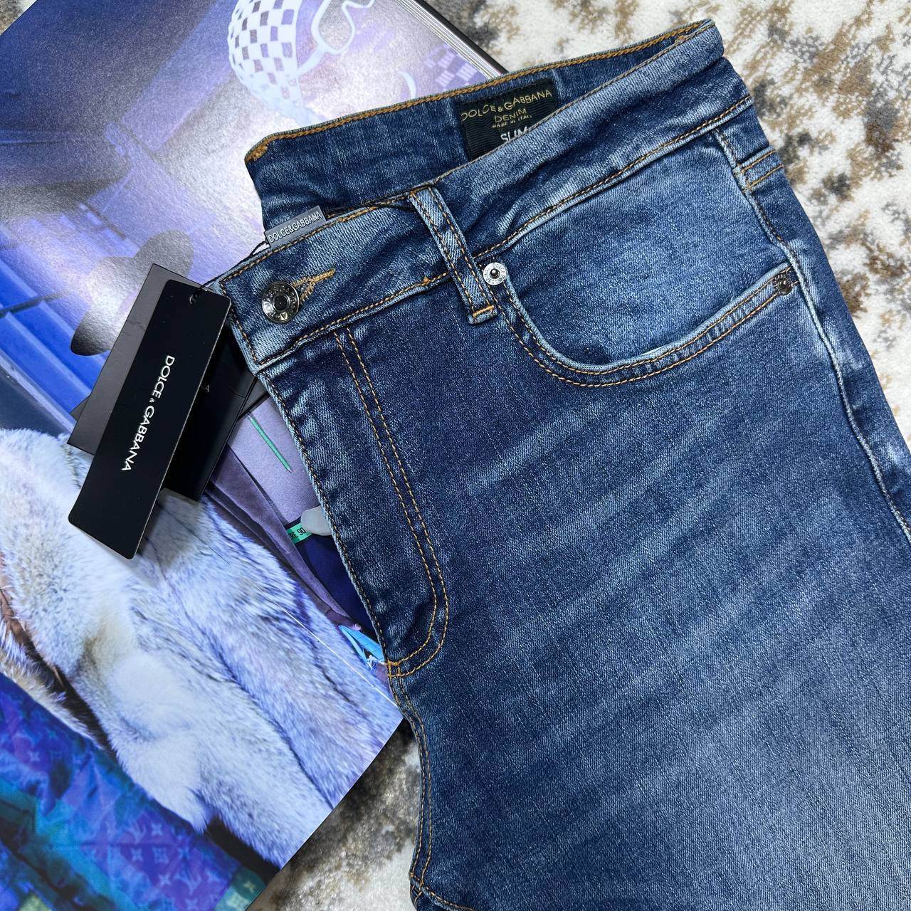 D&G JEANS-BLUE