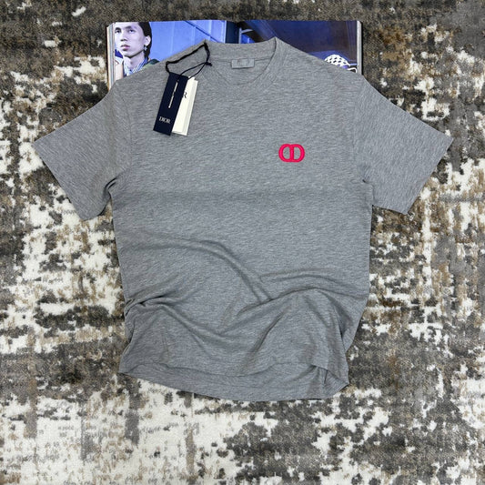 CD T-SHIRT GREY-PINK