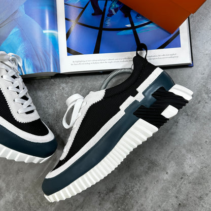 H - TRAINER - BLACK - BLUE